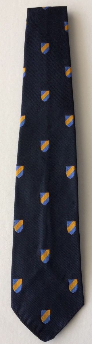 Gloucestershire Ccc Vintage Cricket Tie With Club Compliments Note