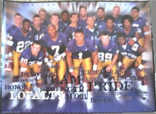 1997 Washington Huskies Football Team Poster 