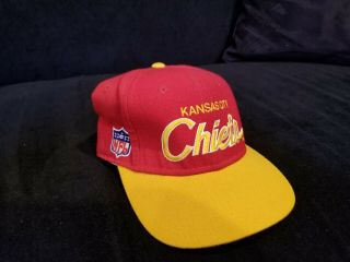 Kansas City Chiefs Vintage 1994 Sports Specialties Wool Cap - 7 3/8