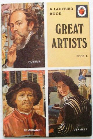 Vintage Ladybird Book - Great Artists - 701 - 2’6 First Edition Verygoodnearfine