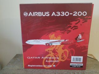 Phoenix 1/200 Qatar Airways A330 - 300 15th Asian Games Doha 2006 Livery.