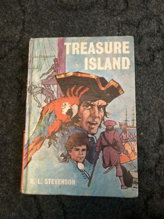 Vintage,  Treasure Island,  Robert Louis Stevenson,  Bancroft Books,  London,  1973