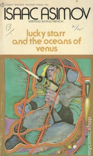 Lucky Starr And The Oceans Of Venus (good) Lucky Starr Signet T4926 1972