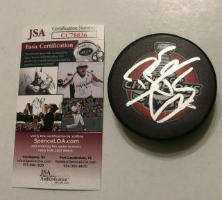 Braden Holtby Signed Washington Capitals 2018 Stanley Cup Puck W/case Jsa