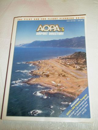 Vintage Aopa Airport Directory 1998 Edition