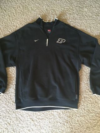 Nike Purdue Boilermakers Sweatshirt Pullover - Euc - M