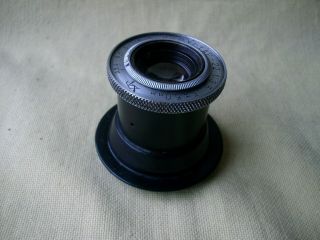 Vintage Russian Lens Industar - 22 For Enlarger 3.  5/50 M39 1950s