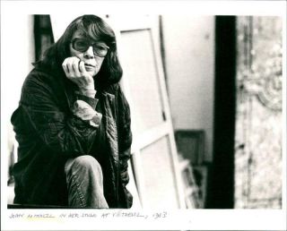 Vintage Photograph Of Joan Mitchell