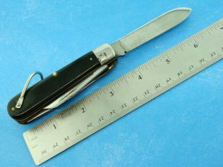 Vintage M Klein & Sons Usa Electrician Linesman Tl29 Pocket Knife Knives Tools