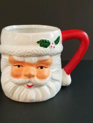 Vintage Santa Claus Cup Mug Christmas Decoration