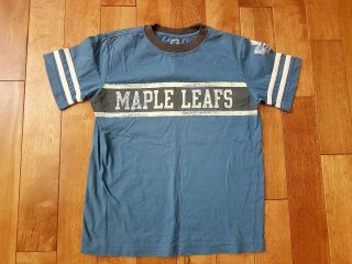 Nhl Toronto Maple Leafs Vintage/retro Style Graphic Jersey T - Shirt Men 