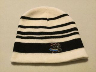 Lake Erie / Cleveland Monsters (ahl) Winter Hat (sga - White / Black) Very