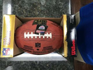 Nfl Authentic Game Ball Autographed By Tony Hill,  Dallas Cowboys