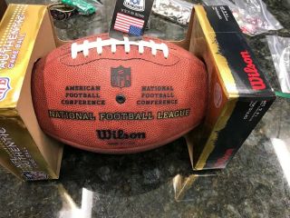 NFL Authentic Game Ball Autographed by Tony Hill,  Dallas Cowboys 2