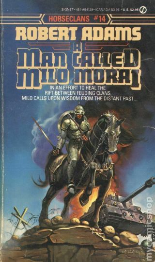 A Man Called Milo Morai (good) Horseclans Signet Ae4128 Robert Adams 1986