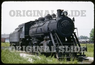 Orig 1953 Slide - Norfolk Southern Ns 2 - 8 - 0 215 Virginia Va Railroad N&w Rbk