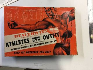 Vintage 1940’s Healthways Athletes Gym Outfit Charles Atlas Bodybuilding