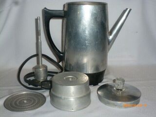 Vintage Westmark By West Bend 9 Cup Electric Percolator Coffee Pot