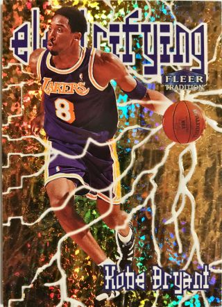 1998 - 99 Fleer Electrifying 1 Kobe Bryant