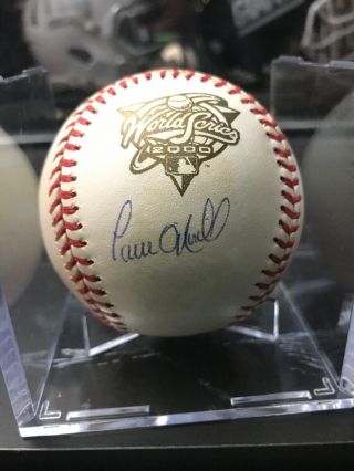 Paul O’neill Signed Autographed 2000 World Series Baseball With Goldin Sports