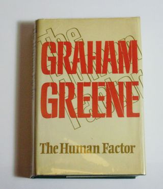 The Human Factor By Graham Greene 1978 Uk 1st Edition Hb Vintage Book