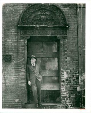 Vintage Photograph Of Joseph Mitchell