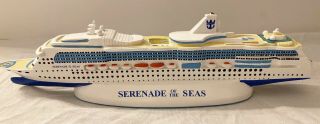 Serenade Of The Seas - Royal Caribbean Cruise Ship Resin Display