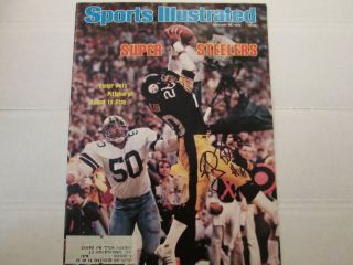 Sports Illustrated Rocky Bleier Pittsburgh Steelers Signed 8 X10 Picture