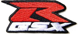 Patch Iron On Sew For Suzuki Gsx R Racing Biker Vest T Shirt Cap Badge Sign Logo