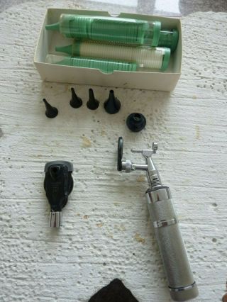 Vintage Welch Allyn Otoscope And Ophthalmoscopes