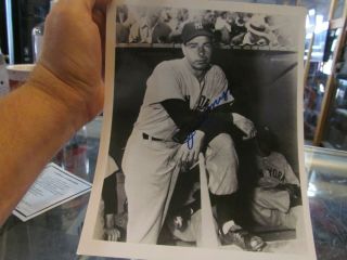 Joe Dimaggio Signed Autographed Certified 8x10 Photo - Ny Yankees
