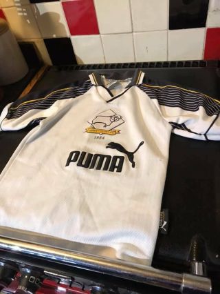 Vintage Puma Derby County Football Shirt 1995 - 97 Sb Small Boys