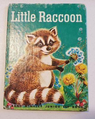 Rare - Vintage - 1961 1st Edition Little Raccoon 8081 By Mabel Watt