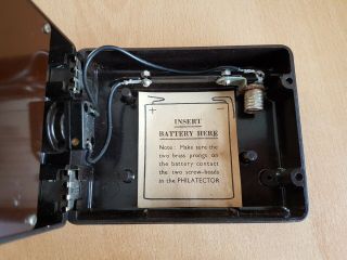 Philatector vintage watermark detector.  Second hand, . 2