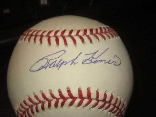 Ralph Kiner Autographed Pittsburgh Pirates Baseball Hofer Mlb Ball Psa