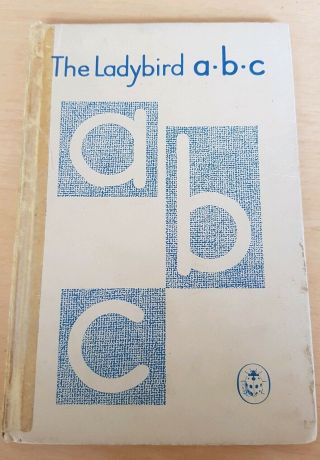 Vintage Ladybird Book,  A B C 1962 Series 622