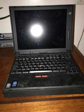 Vintage Ibm Thinkpad 380xd Laptop