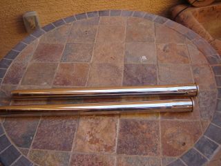 Vintage Electrolux Canister Vacuum Stainless Steel 2 - Piece Wand Set Heavy Duty