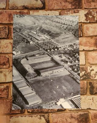 Elland Road Vintage Football Picture Print A3 Poster Size