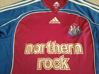 Vintage Adidas Newcastle United Northern Rock 2006 / 07 Away Shirt 32 - 34 