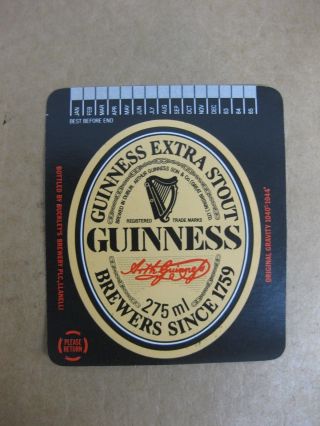 Guinness Brewed In Dublin - Approx.  100 Vintage Bottle Labels - Buckley 