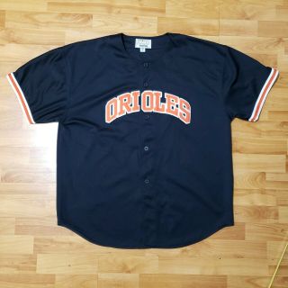 Vintage 90s Starter Baltimore Orioles Cal Ripken 8 Baseball Jersey Size Xxl
