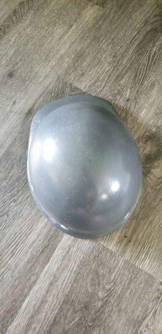 Vintage 1960 ' s Scalp Cap Fiber - metal helmet Adjustable laceration Cap gray 2