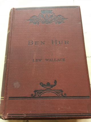 Vintage Book ‘ben - Hur A Tale Of The Christ’ By Lee Wallace