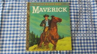 Vintage Little Golden Book Maverick,  1959,  195:30