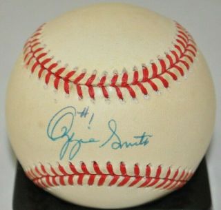 Ozzie Smith 1982 World Series St.  Louis Cardinals Autographed Nl Baseball