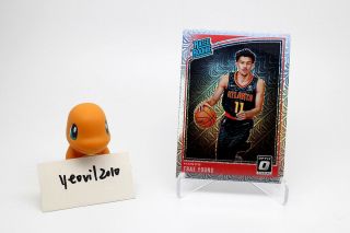 2018/19 Panini Optic Rated Rookie Mojo Choice Prizm Refractor Trae Young Rc Sp