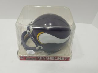 Mini Football Helmet Autographed Signed/Chuck Foreman/ 44/R.  O.  Y.  73 ' /NFL/Vikings 3