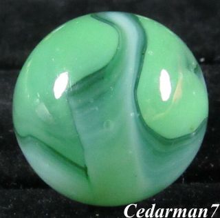 Cedarman7,  Vintage 3/4 " Near (,) Vitro Agate Shooter Marble