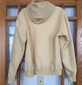 Women’s Champion Purdue Boilermakers Gold Hoodie Sweatshirt W/Front Pouch Size M 3
